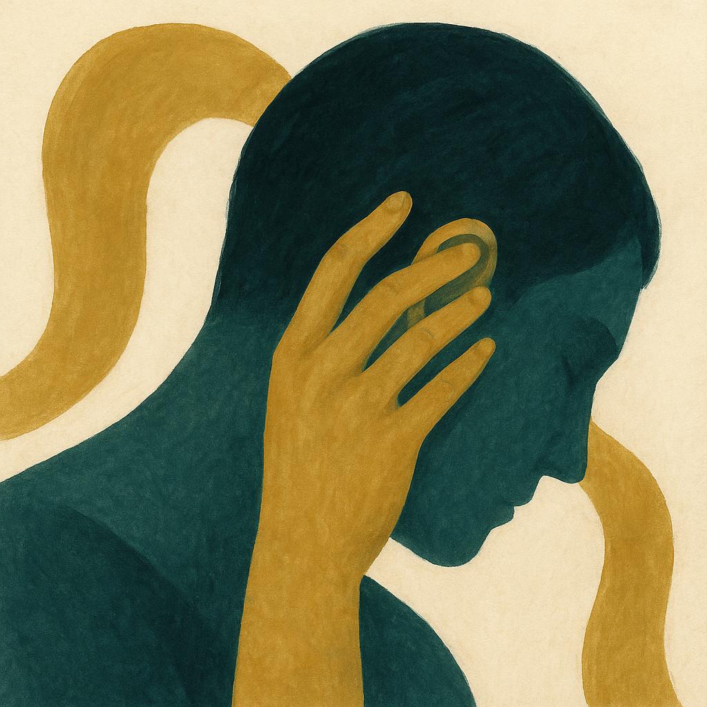 Ilustração editorial para o artigo: Assédio moral: o que acontece no cérebro de quem sofre